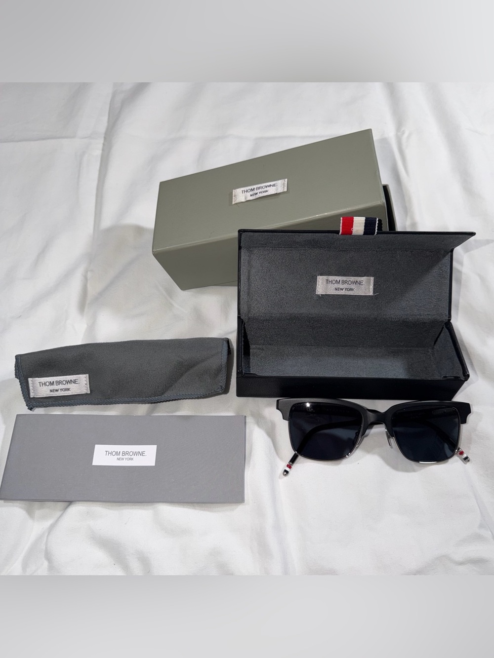 Thom Browne TB-709 Acetate/Titanium Sunglasses